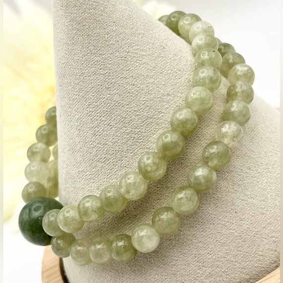 GREEN JASPER BRACELET - Picture 4 of 7